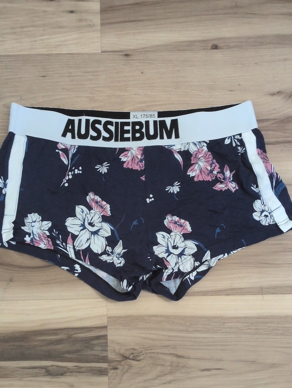 Navy Floral Boxer Briefs